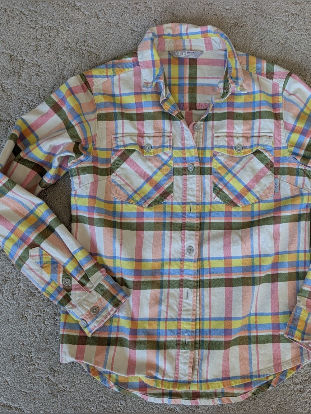 Stio Willow Flannel, Sz S